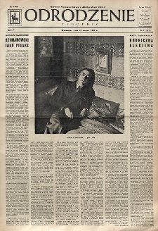 Odrodzenie : tygodnik. R. 4, nr 12=121 (23 marca 1947)