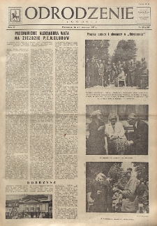 Odrodzenie : tygodnik. R. 4, nr 23=132 (8 czerwca 1947)