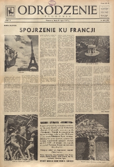 Odrodzenie : tygodnik. R. 4, nr 28=137 (6 lipca 1947)