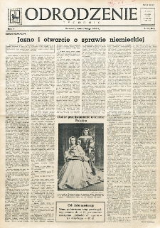 Odrodzenie : tygodnik. R. 5, nr 5 (1948)