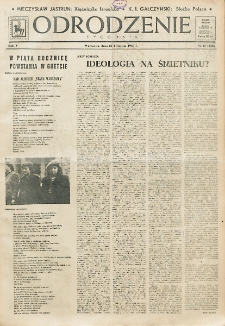 Odrodzenie : tygodnik. R. 5, R. 5, nr 17=178 (25 kwietnia 1948)