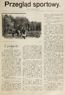 Przegląd Sportowy. Nr 6 (Czerwiec 1913)