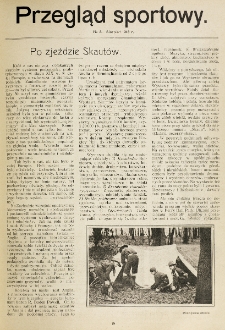 Przegląd Sportowy. Nr 8 (Sierpień 1913)
