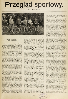 Przegląd Sportowy. Nr 9 (Wrzesień 1913)
