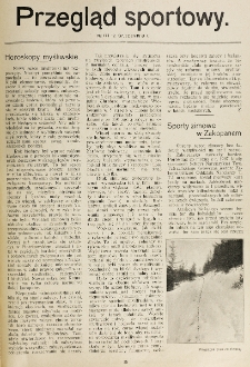 Przegląd Sportowy. Nr 11-12 (Grudzień 1913)