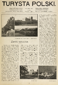 Turysta Polski. Nr 21 (Wrzesień 1913)