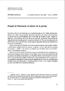 Flocart et Florimont, le miroir et le prince.