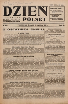 Dzień Polski / red. A. Dziaczkowski