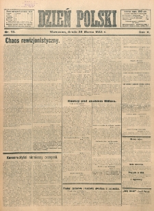 Dzień Polski / red. A. Dziaczkowski
