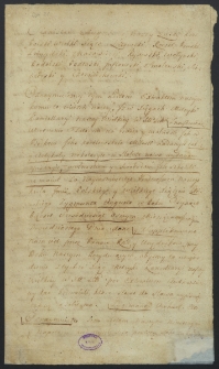 [Stanisław August Poniatowski na podstawie ksiąg metryki kancelarii Wielkiego Księstwa Litewskiego transumuje i zatwierdza dokument, w kt&oacute;rym kr&oacute;l Zygmunt Augustw w dow&oacute;d uznania zasług wojennych potwierdził wszelkie prawa i wolności nadane Tatarom osiadłym na terenie księstwa przez jego poprzednik&oacute;w]