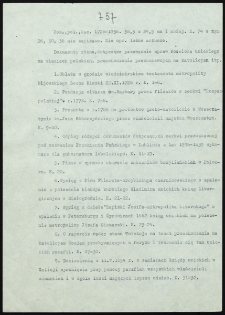Dokumenty r&oacute;żne dotyczące przeważnie spraw Kościoła unickiego na ziemiach polskich, przechodzenia prawosławnych na katolicyzm itp.
