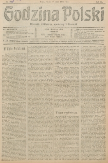 Godzina Polski : dziennik polityczny, społeczny i literacki. R. 3, nr 134 (18 maja 1918)