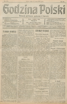 Godzina Polski : dziennik polityczny, społeczny i literacki. R. 3, nr 137 (22 maja 1918)