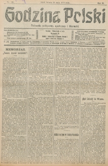 Godzina Polski : dziennik polityczny, społeczny i literacki. R. 3, nr 140 (25 maja 1918)