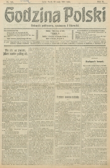 Godzina Polski : dziennik polityczny, społeczny i literacki. R. 3, nr 144 (29 maja 1918)