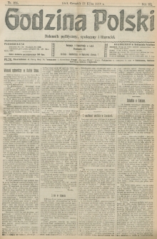Godzina Polski : dziennik polityczny, społeczny i literacki. R. 3, nr 201 (25 lipca 1918)