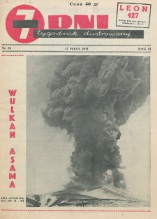7 Dni : tygodnik ilustrowany. R. 2, nr 20 (17 maja 1941)