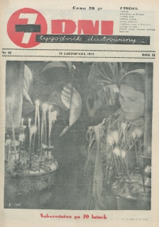 7 Dni : tygodnik ilustrowany. R. 2, nr 48 (29 listopada 1941)