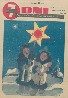 7 Dni : tygodnik ilustrowany. R. 3, nr 1 (2 stycznia 1942)