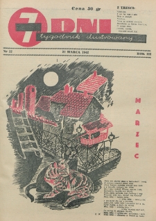 7 Dni : tygodnik ilustrowany. R. 3, nr 49 (6 grudnia 1942)