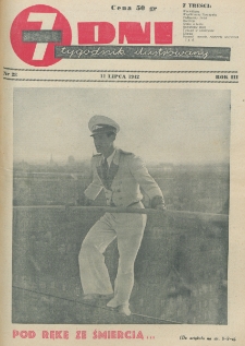 7 Dni : tygodnik ilustrowany. R. 3, nr 28 (11 lipca 1942)