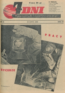 7 Dni : tygodnik ilustrowany. R. 4, nr 31 (31 lipca 1943)