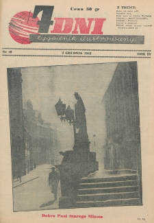 7 Dni : tygodnik ilustrowany. R. 4, nr 49 (4 grudnia 1943)