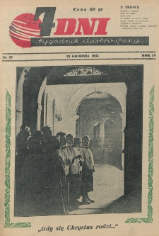 7 Dni : tygodnik ilustrowany. R. 4, nr 52 (25 grudnia 1943)