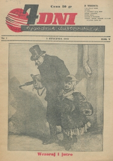 7 Dni : tygodnik ilustrowany. R. 5, nr 1 (1 stycznia 1944)