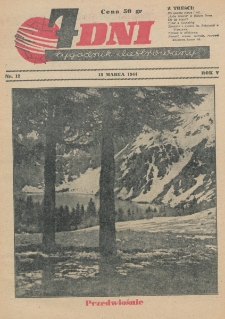 7 Dni : tygodnik ilustrowany. R. 5, nr 12 (18 marca 1944)