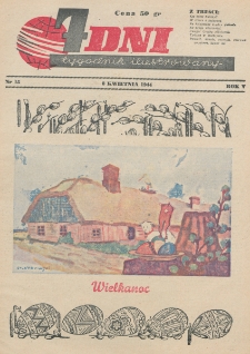 7 Dni : tygodnik ilustrowany. R. 5, nr 15 (8 kwietnia 1944)