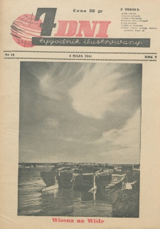 7 Dni : tygodnik ilustrowany. R. 5, nr 19 (6 maja 1944)
