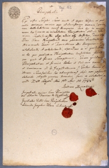 [Andrzej Bzowski daje plenipotencję Tomaszowi Żakaszewskiemu do reprezentowania go we wszystkich czynnościach prawno-handlowych]