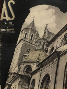 As : ilustrowany magazyn tygodniowy. R. 3, nr 22 (1937)
