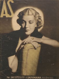 As : ilustrowany magazyn tygodniowy. R. 4, nr 26 (1938)