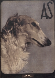 As : ilustrowany magazyn tygodniowy. R. 4, nr 43 (1938)