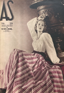 As : ilustrowany magazyn tygodniowy. R. 5, nr 29 (1939)