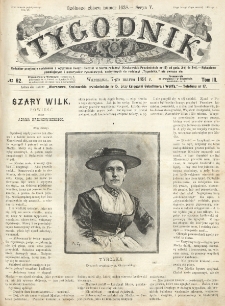 Tygodnik Illustrowany. Serya 5, T. 3, nr 62 (7 marca 1891)
