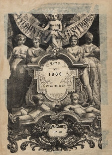 Tygodnik Illustrowany. Serya 4, T. 8 (1886). Strona tytułowa