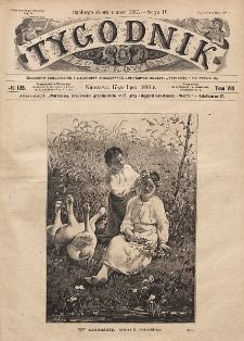 Tygodnik Illustrowany. Serya 4, T. 8, nr 185 (17 lipca 1886)