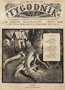 Tygodnik Illustrowany. Serya 4, T. 8, nr 186 (24 lipca 1886)