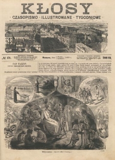 Kłosy : czasopismo illustrowane, tygodniowe. Tom 7, nr 170 (19 września/1 października 1868)