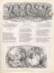 Kłosy : czasopismo illustrowane, tygodniowe. Tom 11, nr 266 (23 lipca/4 sierpnia 1870)