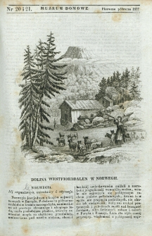 Muzeum Domowe albo Czytelnia Wieczorna. 1837, nr 20/21