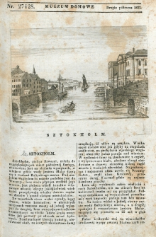 Muzeum Domowe albo Czytelnia Wieczorna. 1837, nr 27/28