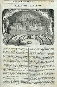 Muzeum Domowe albo Czytelnia Wieczorna. 1836, nr 7