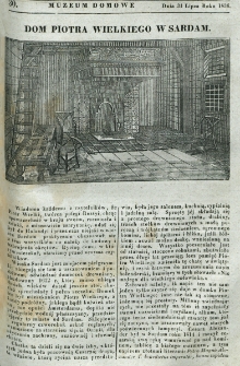 Muzeum Domowe albo Czytelnia Wieczorna. 1836, nr 30