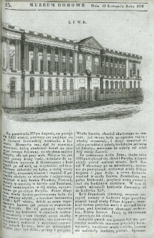 Muzeum Domowe albo Czytelnia Wieczorna. 1836, nr 45