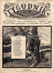 Tygodnik Illustrowany. Serya 4, T. 8, nr 199 (23 października 1886)