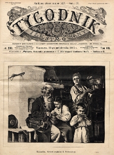 Tygodnik Illustrowany. Serya 4, T. 8, nr 200 (30 października 1886)